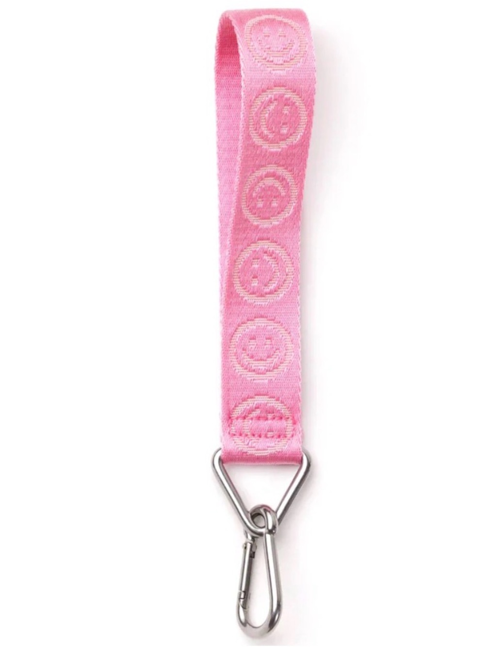 BAGGU: Logo Keychain “Pink Happy”💖